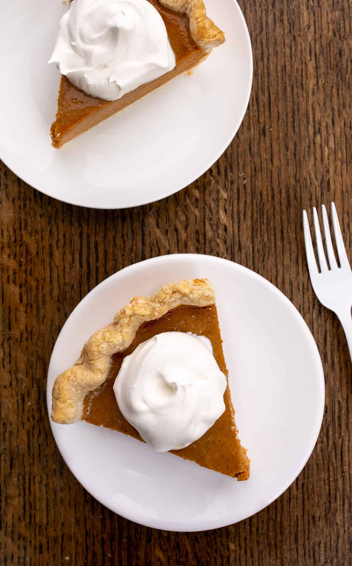 Two Pieces of Pumpkin Pie