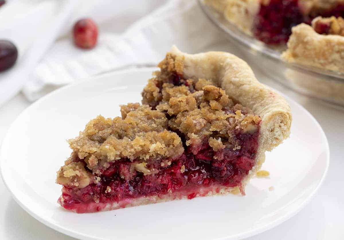 Cranberry Pie - i am baker