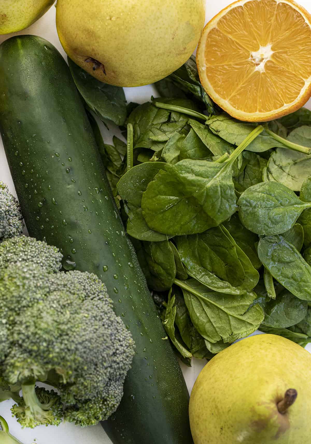 Ingredients for Green Smoothie