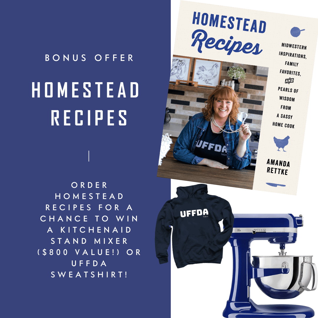 Homestead Recipes Cookbook Giveaway (Giveaway Closed!) - i am baker