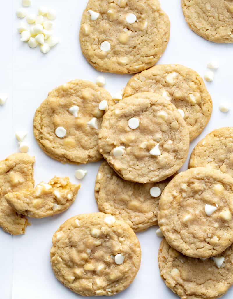 White Chocolate Macadamia Nut Cookies i am baker