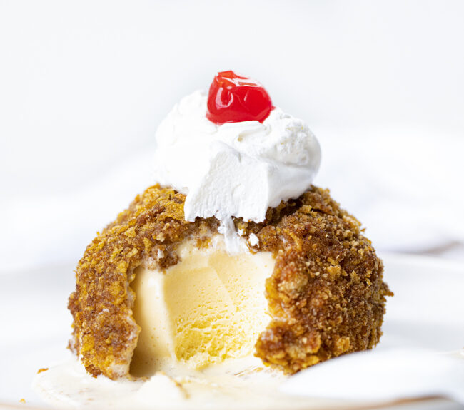 Fried Ice Cream i am baker