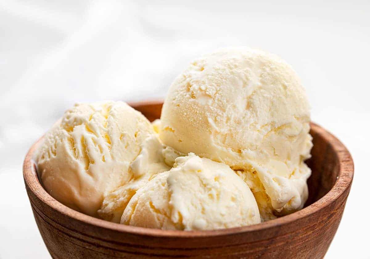 How to Make Vanilla Ice Cream in a Stand Mixer