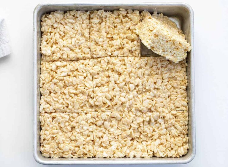 Soft Rice Krispie Bars i am baker