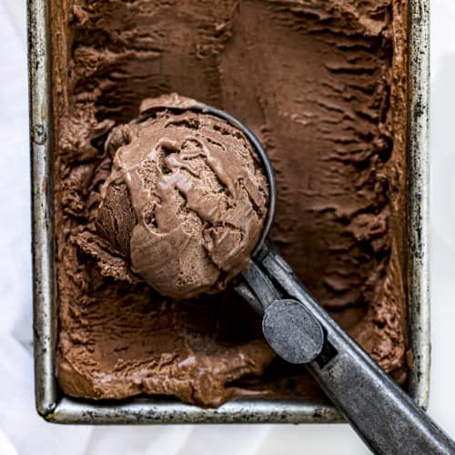 Chocolate ice cream 2025 without ice cream maker