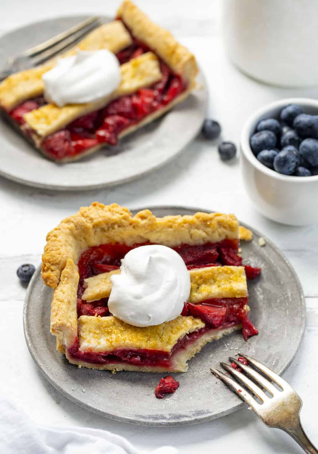 Stars and Stripes Pie - i am baker