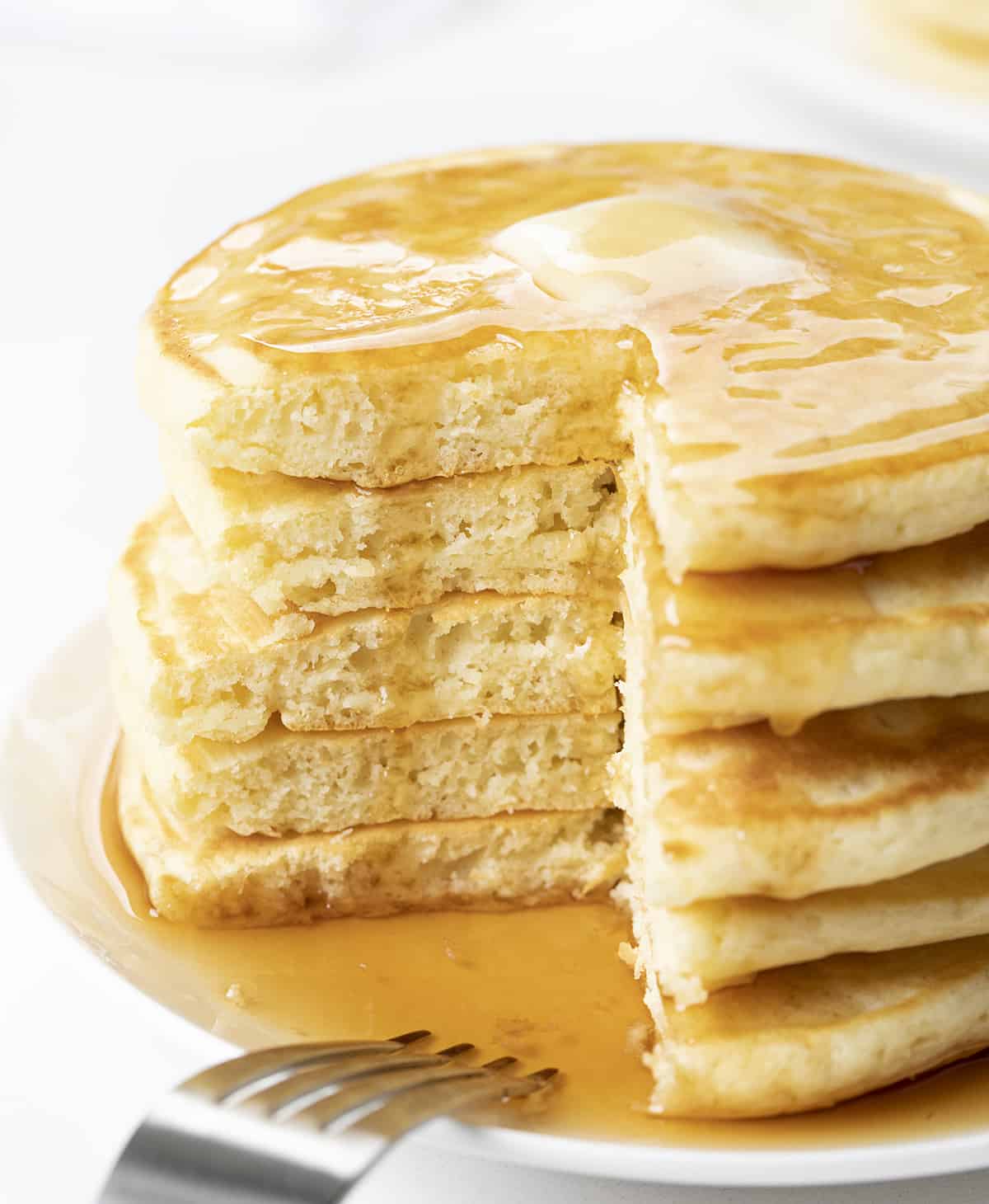 Old Fashioned Pancakes - i am baker