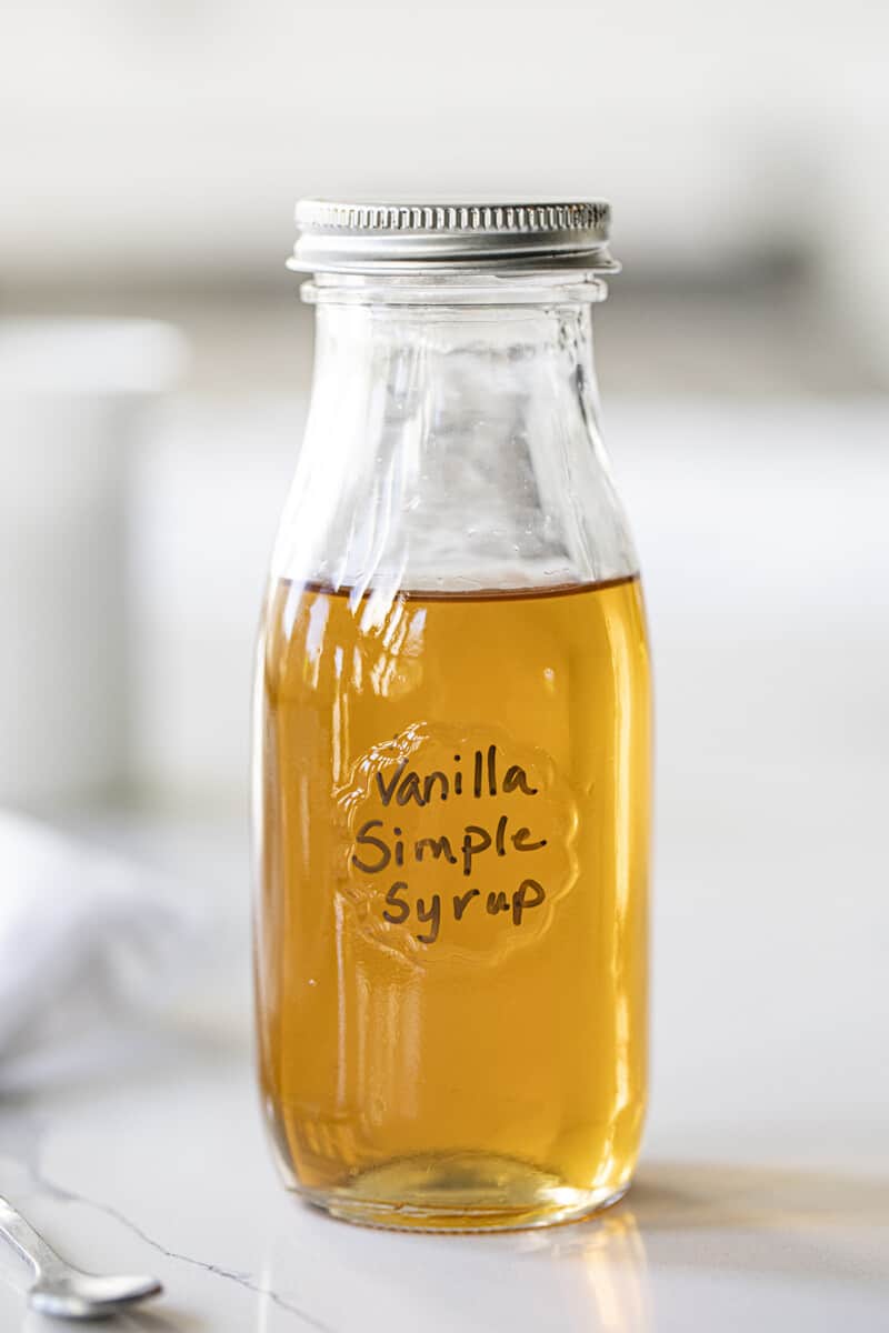 Vanilla Simple Syrup i am baker