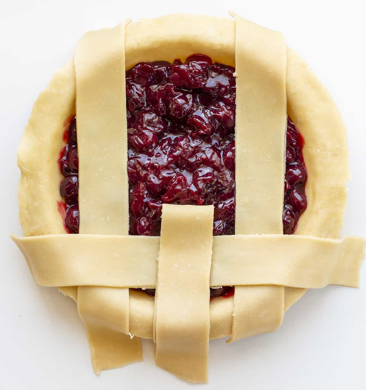 Tiny Baking Kit 🥧 Tiny Lattice Cherry Pie 