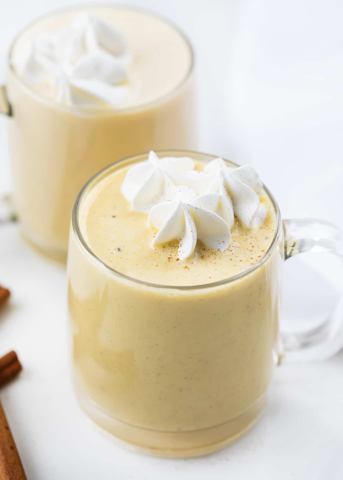 Homemade Eggnog using Leftover Egg Yolks - The Cookie Writer