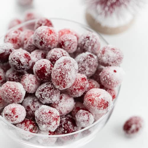 Sugared Cranberries - Culinary Hill