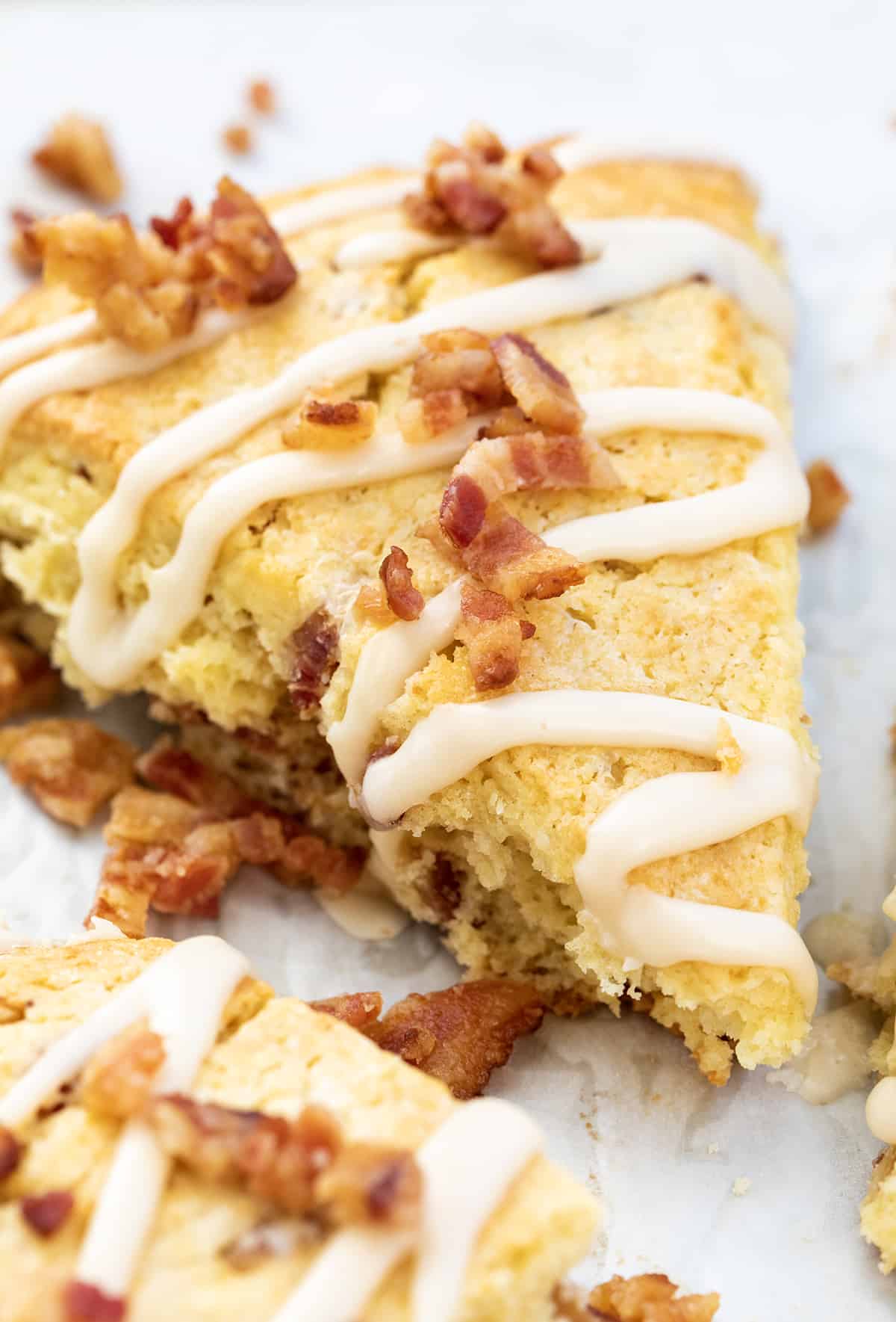 Maple Bacon Scones i am baker