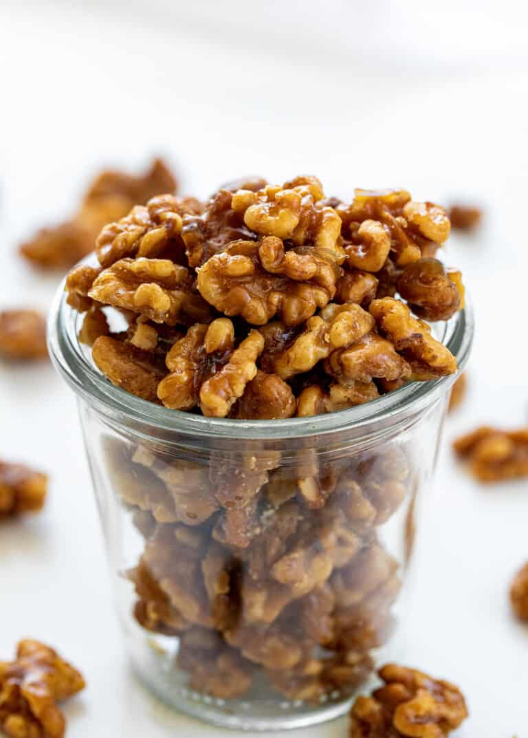 Candied Walnuts i am baker