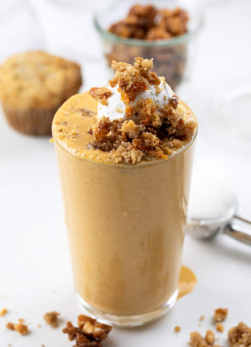 Carrot Cake Milkshake i am baker