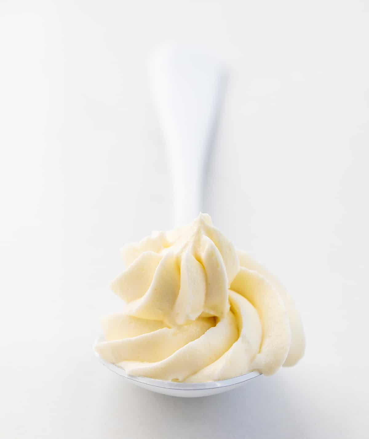 Spoonful of Lemon Ermine Frosting.