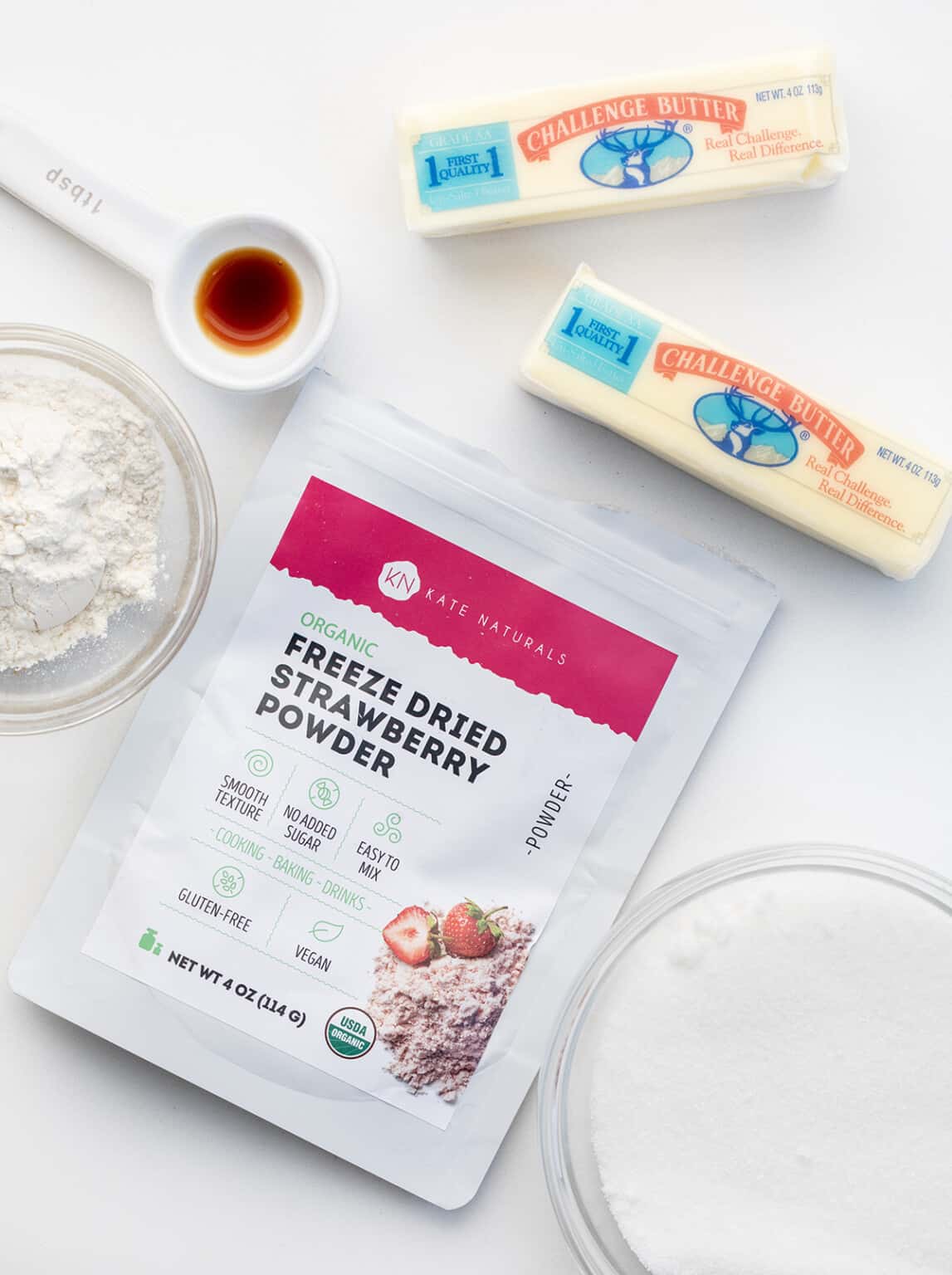 Strawberry Ermine Frosting i am baker