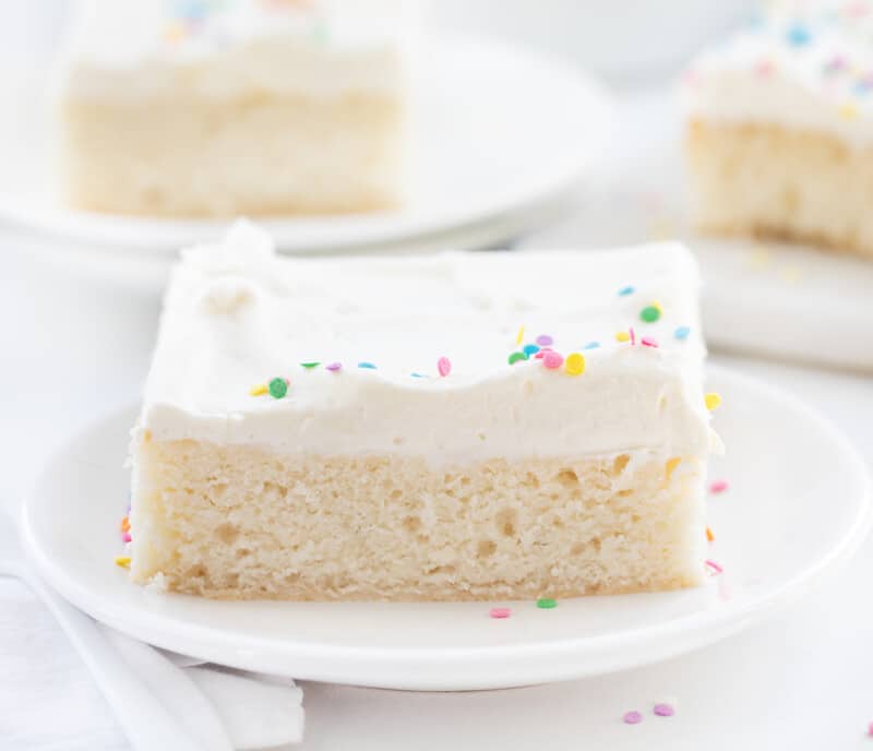 Vanilla Delight Cake - i am baker