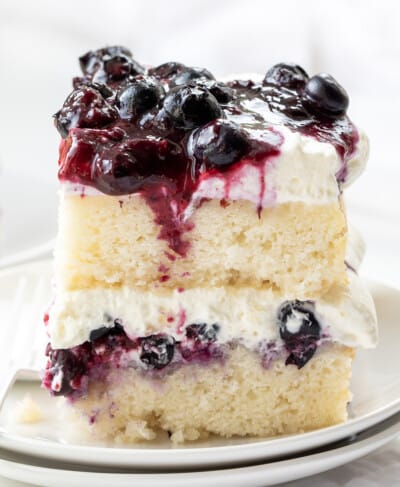 Sheet Pan Blueberry Shortcake - i am baker