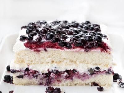 Sheet Pan Blueberry Shortcake - i am baker