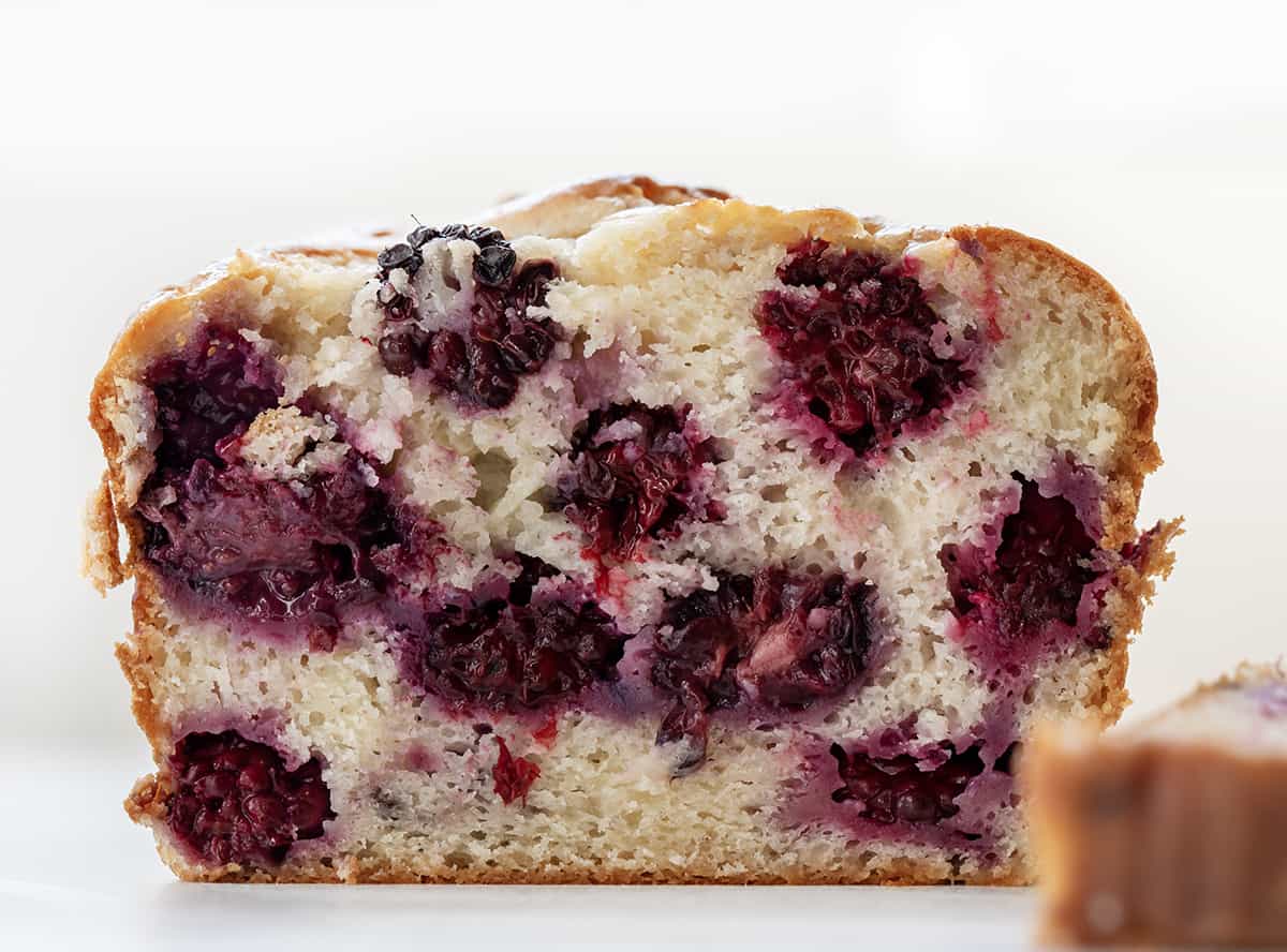 Blackberry Loaf - i am baker