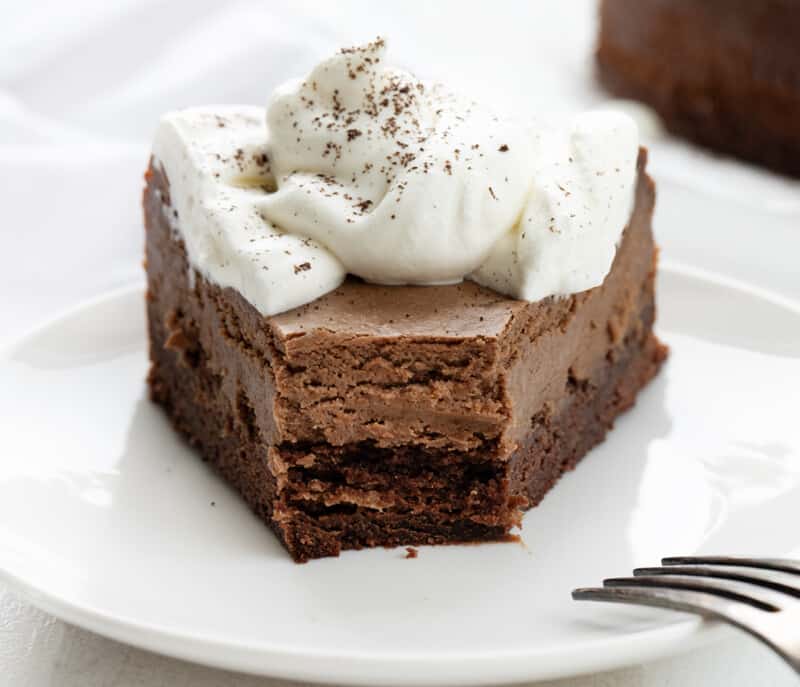 Brownie Bottom Chocolate Cheesecake i am baker