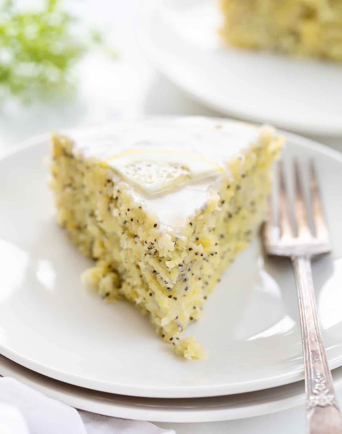 Glazed Mini Lemon Poppyseed Tea Cakes - Simple Bites