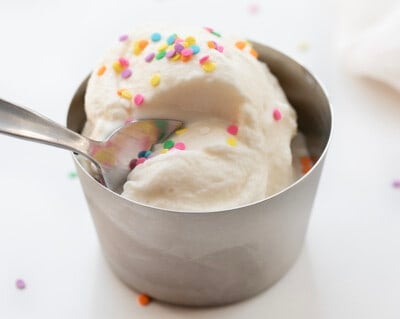 Quick and Easy Soft Serve Ice Cream - i am baker