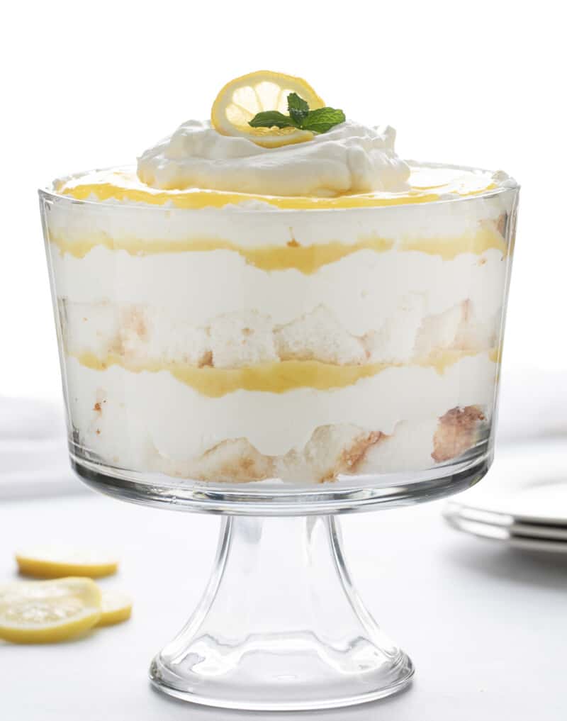 Lemon Cream Trifle i am baker