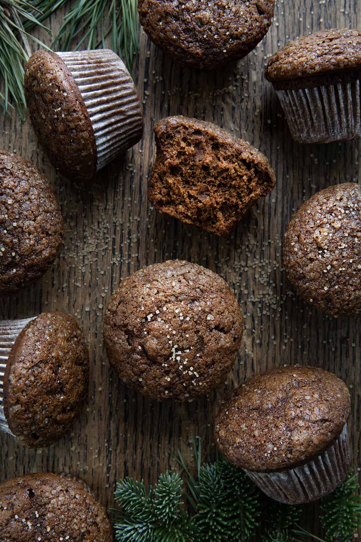 Mini Holiday Gingerbread Loaves - Crumb: A Food Blog