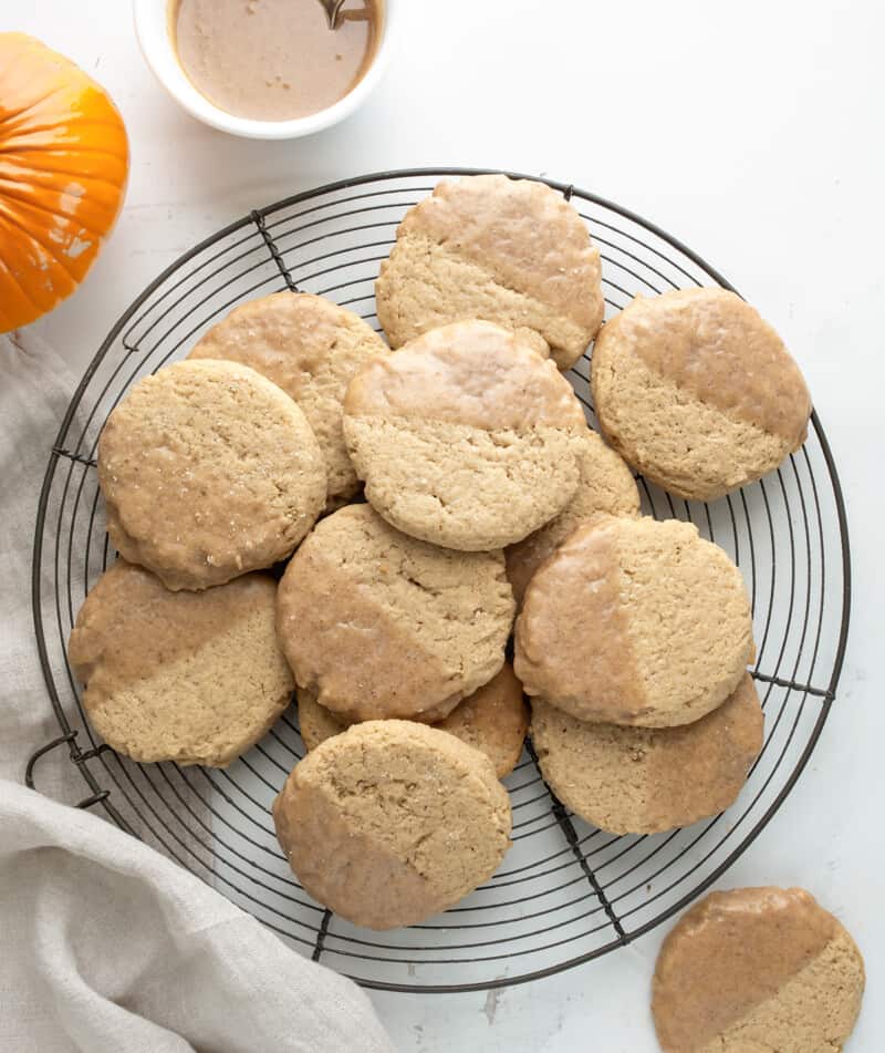 Pumpkin Spice Butter Cookies i am baker
