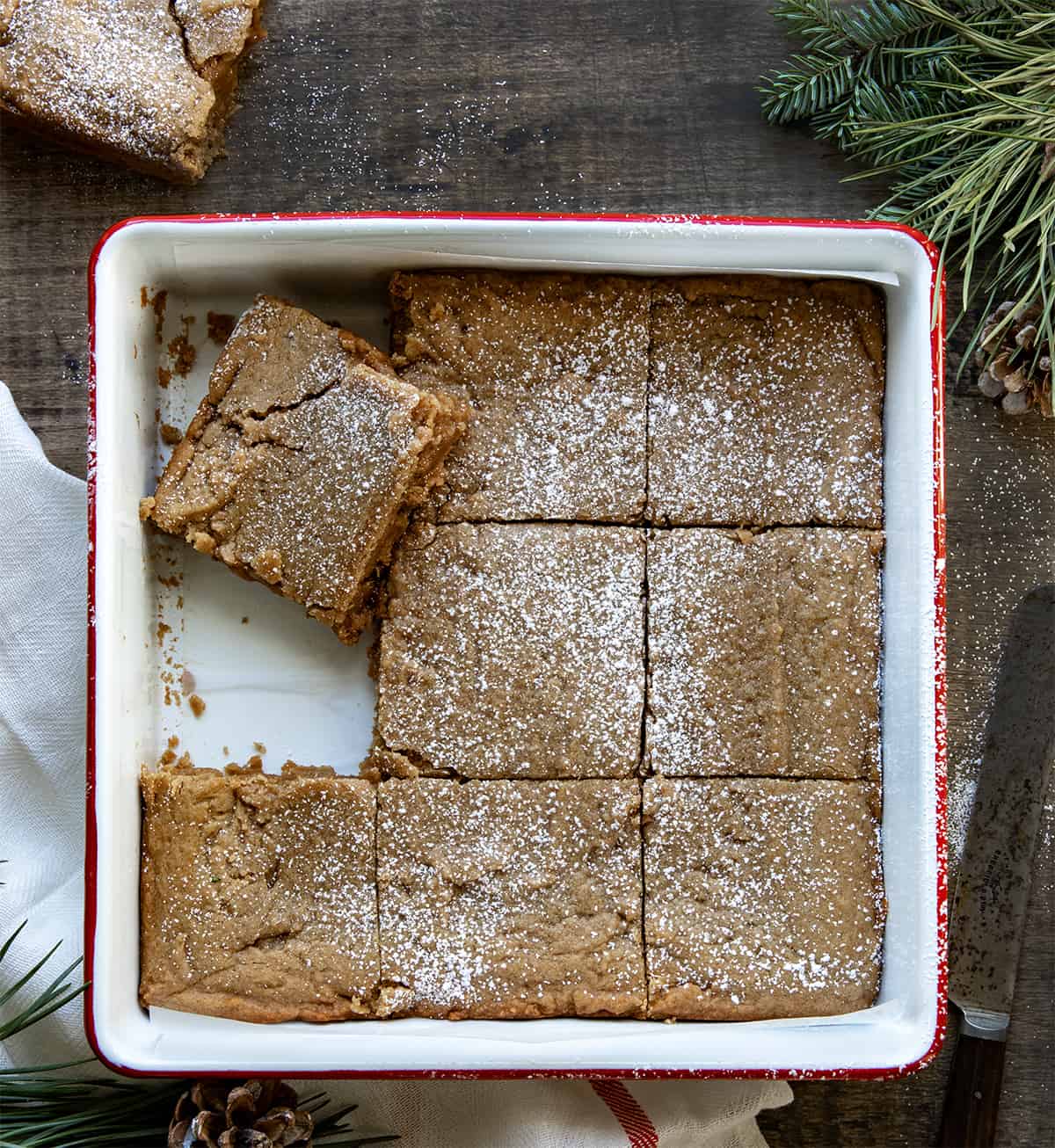 Gingerbread Brownies-image