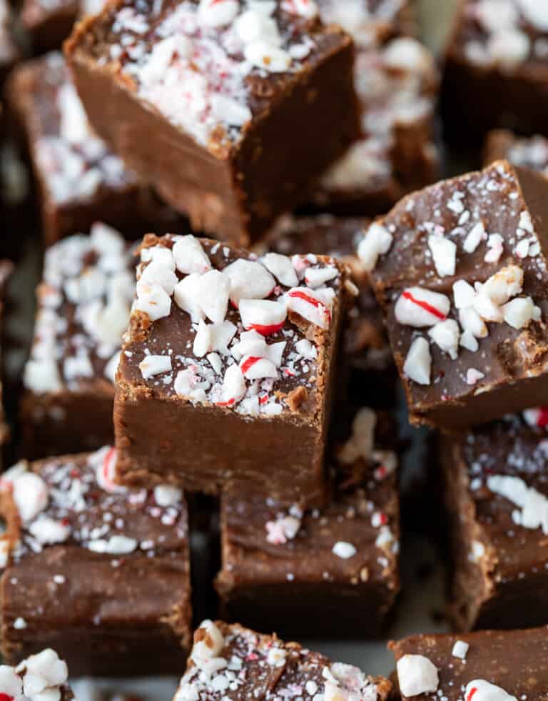 Peppermint Fudge - i am baker