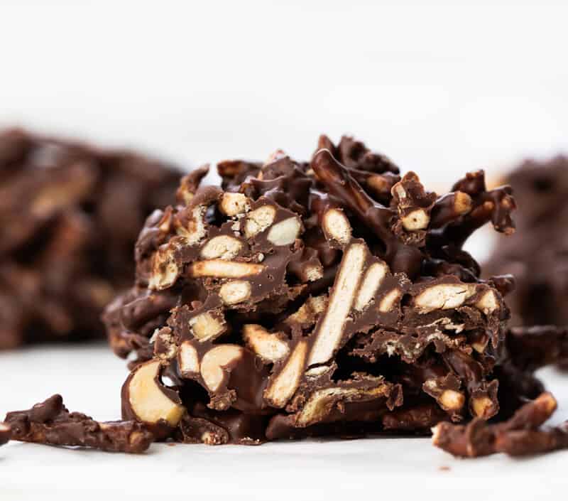 Chocolate Haystacks - i am baker