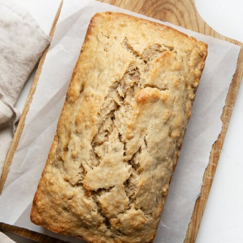 Loaf of Bisquick™ Banana Bread.