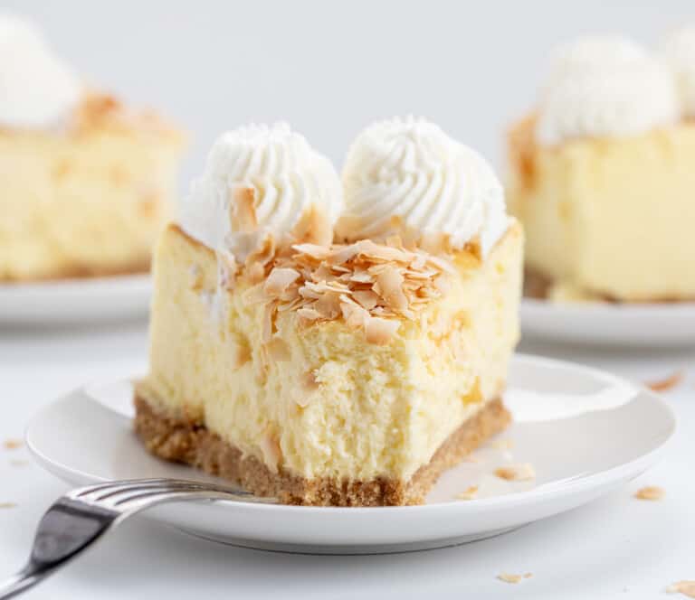 Coconut Cheesecake - i am baker