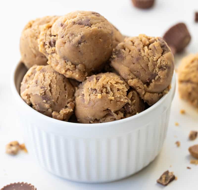 Edible Peanut Butter Cookie Dough i am baker