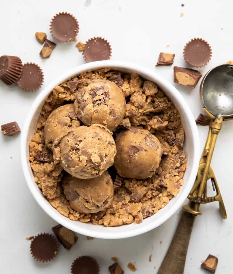 Edible Peanut Butter Cookie Dough i am baker