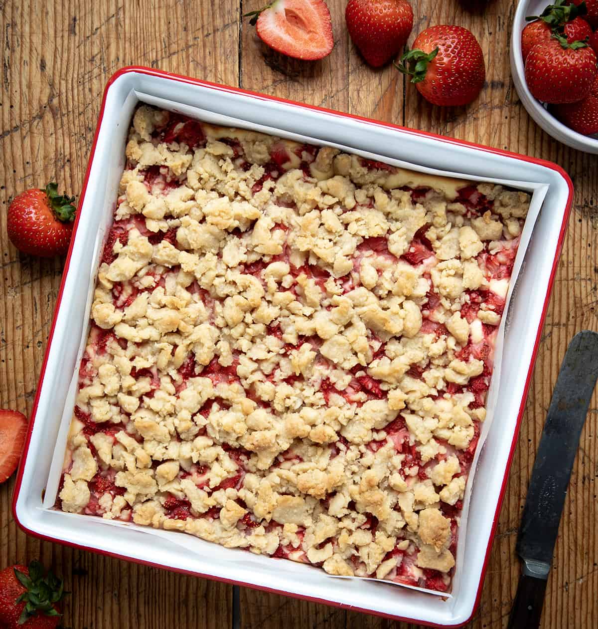 Strawberry Cheesecake Bars-image