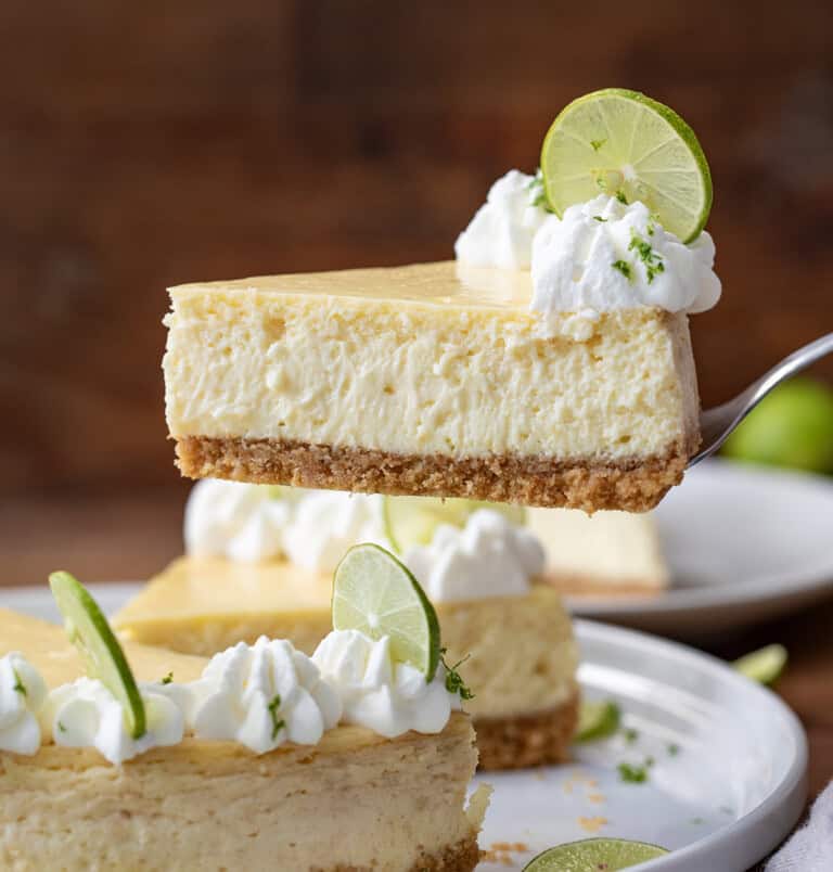 Key Lime Cheesecake - i am baker