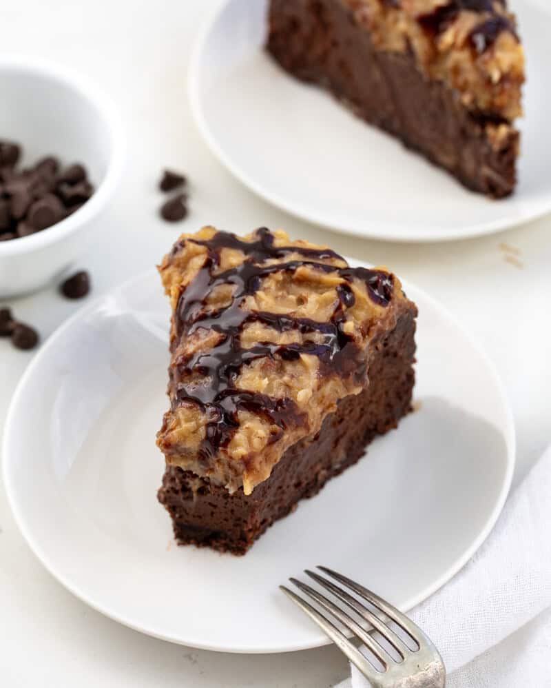 German Chocolate Cheesecake i am baker