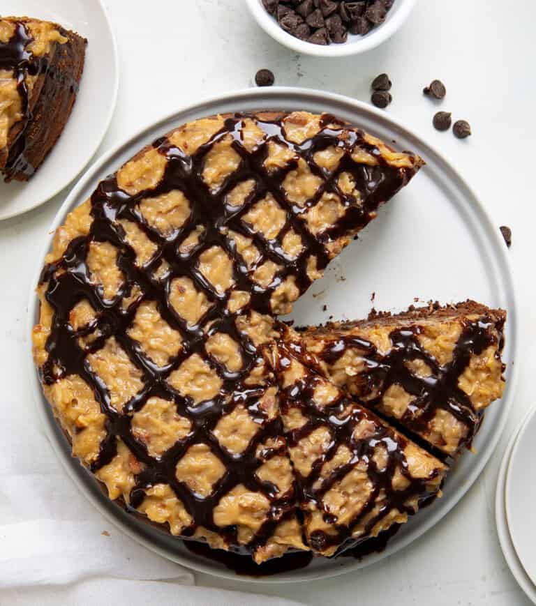 German Chocolate Cheesecake i am baker