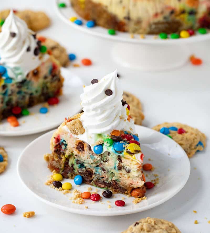 Monster Cookie Cheesecake - i am baker