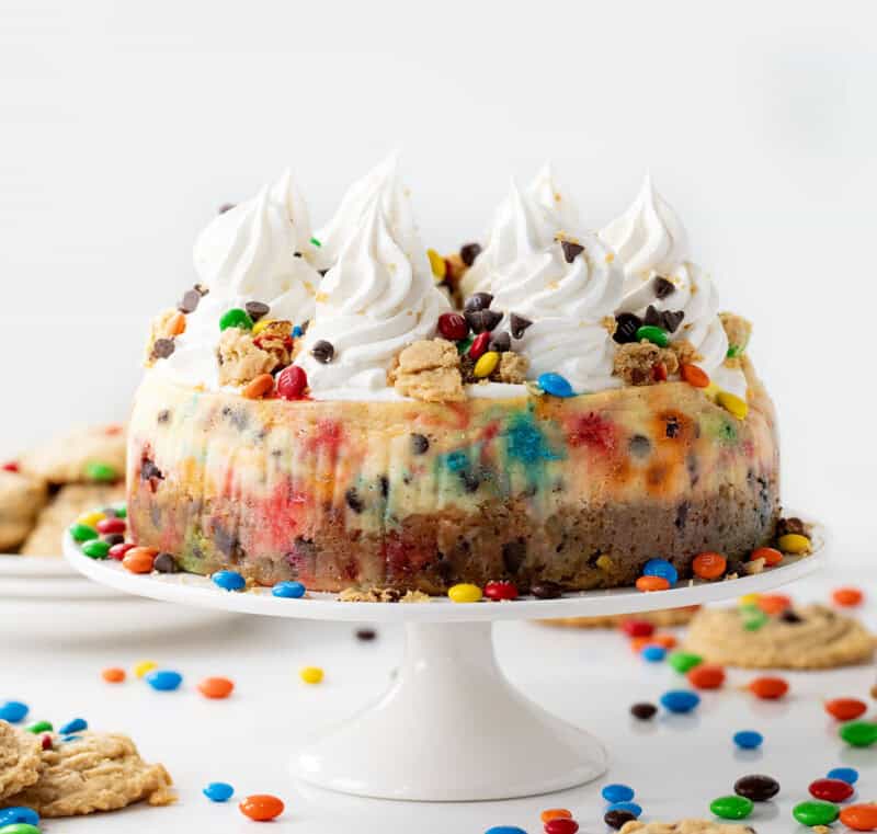 Monster Cookie Cheesecake - I Am Baker