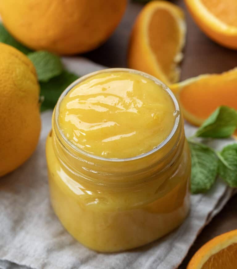 Orange Curd - i am baker