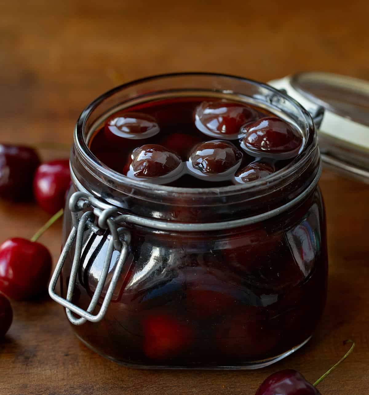 Jar of Cherry Bounce.