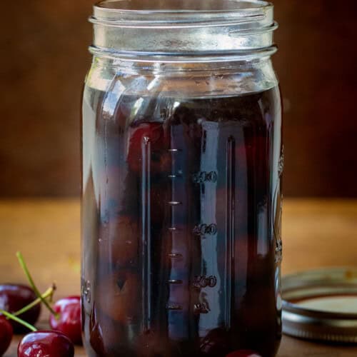 Jar of Cherry Bounce.