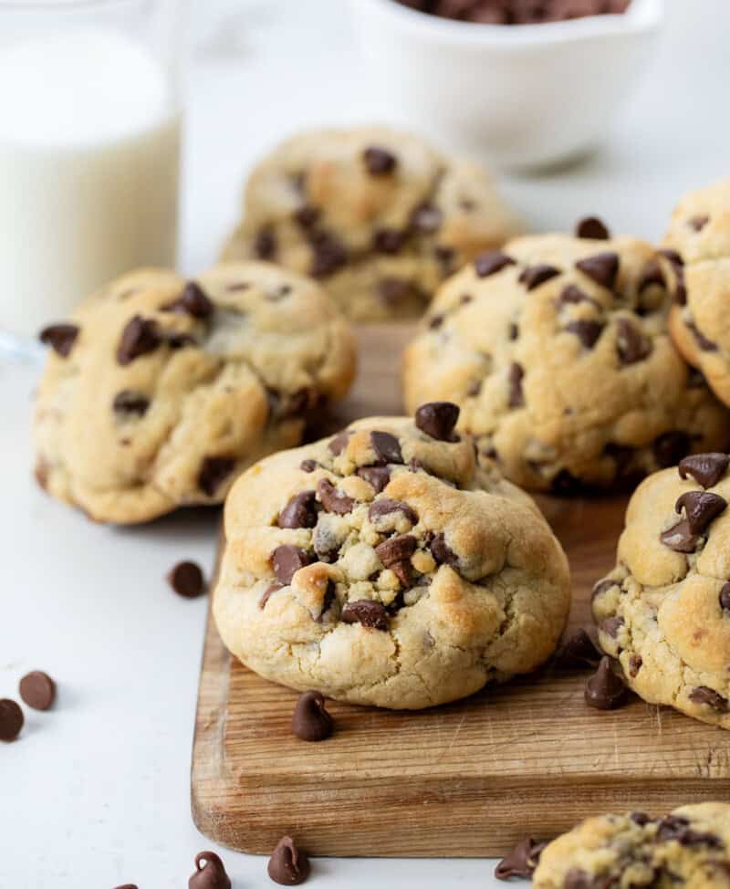 Ultimate Thick And Chewy Chocolate Chip Cookies - I Am Baker