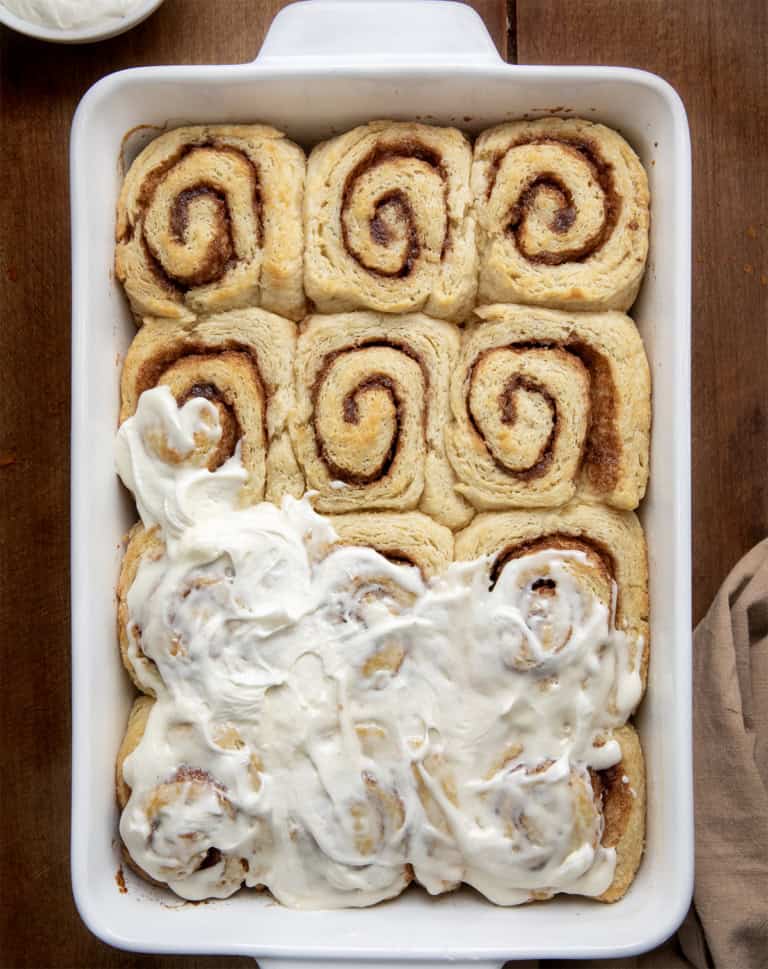 Biscuit Cinnamon Rolls - i am baker