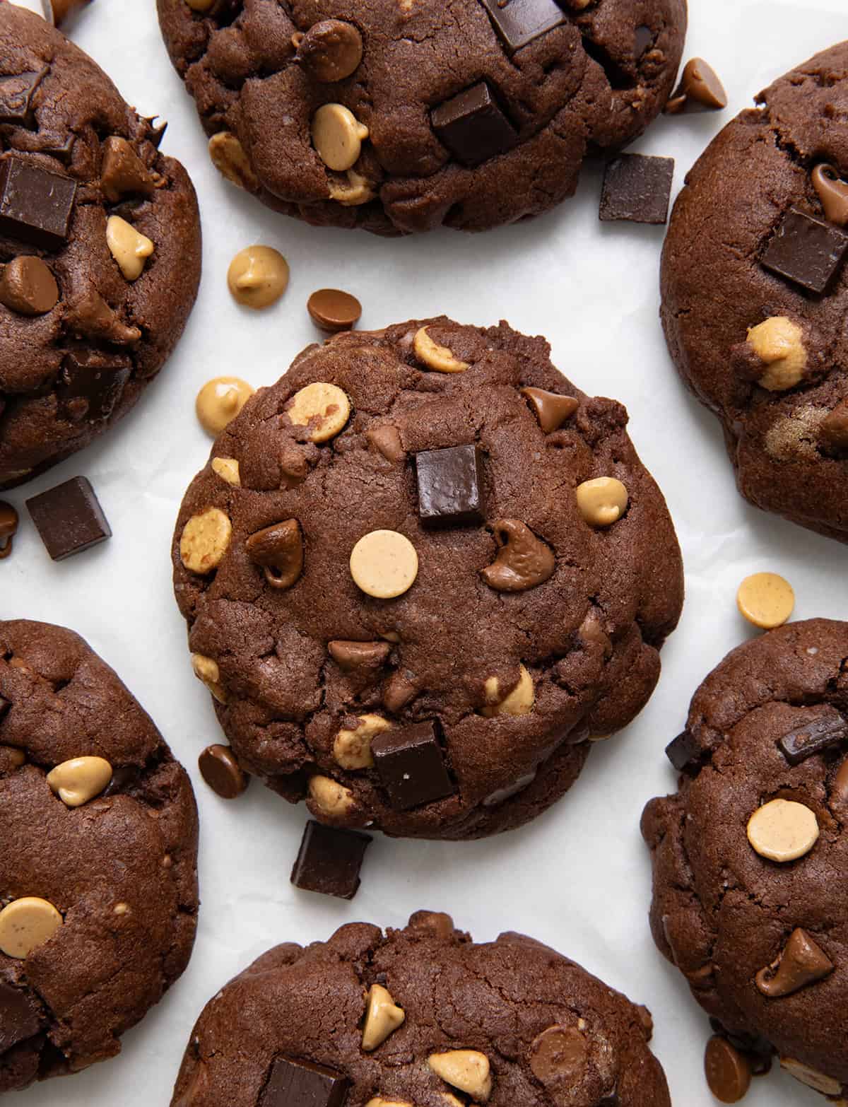 Peanut Butter Chocolate Chunk Cookies