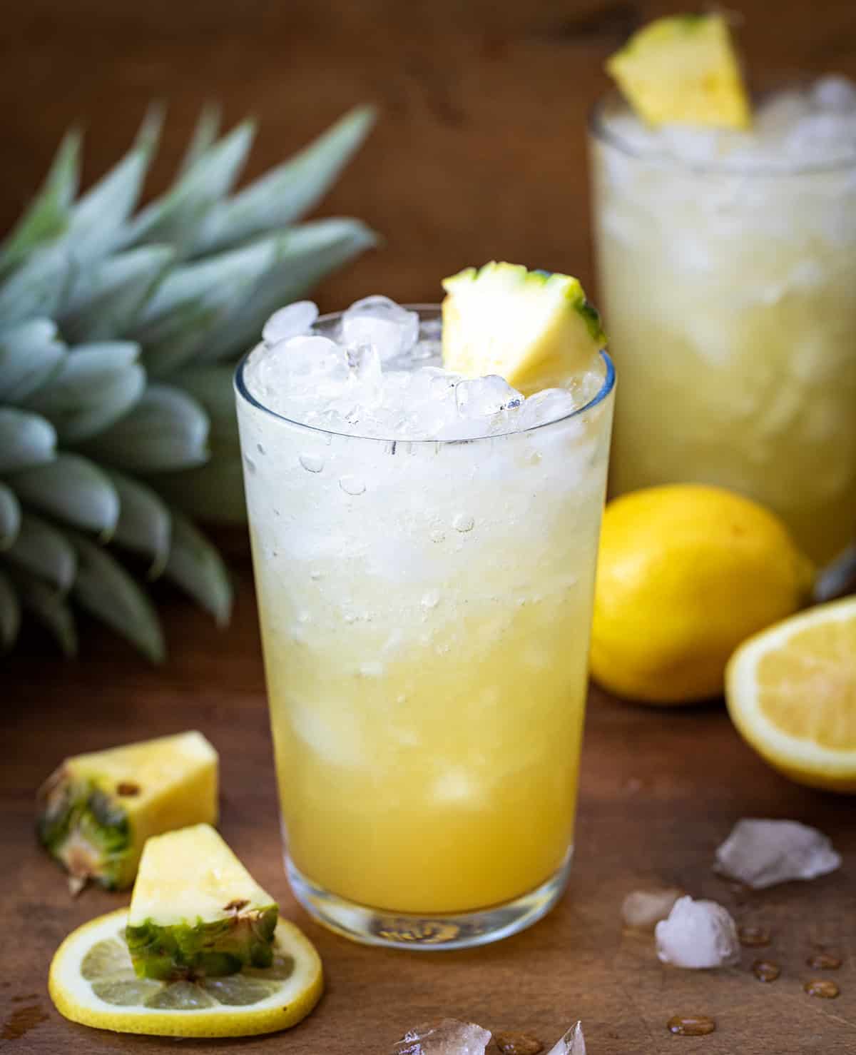Pineapple Bourbon Fizz